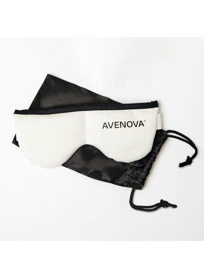 Avenova Moist Heating Eye Compress Mask – Reusable & Microwavable Eye Mask Provides Relief from Allergies, Sinuses, Headaches, Puffy and Irritated Eyes, Dry Eyes, Blepharitis, and Styes - Image 1